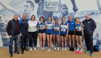 Finn Valley AC women place sixth at National Indoor League final