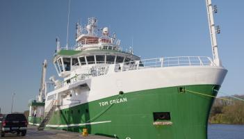 Donegal marine scientists set sail on research trip on board the the RV Tom Crean