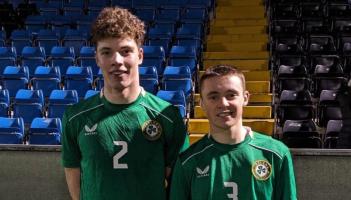 Harps duo Patton and McGroarty selected in Ireland Centenary Shield squad
