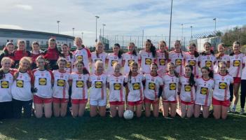 Abbey girls topple Virginia College in one-sided affair to reach U-16 Ulster final