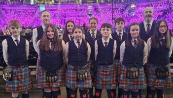 In pictures: Letterkenny & District Pipe Band perform at Peace Proms in Belfast