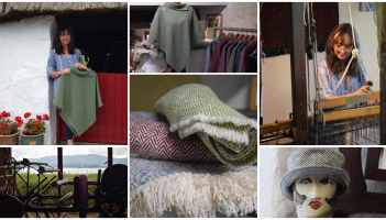 Childhood memories of her father's loom led a Donegal woman to weave her own magic