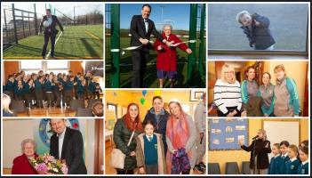 In Pictures: 104-year woman cuts ribbon to open new Donegal sports facilities