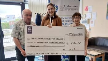Kind-hearted Glenswilly man donates 70th birthday proceeds to Alzheimer's&nbsp;Society