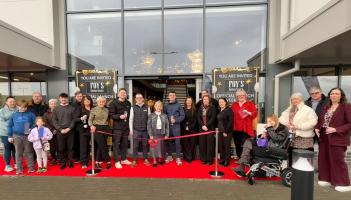 Jason Quigley and Rhys Owens officially open new Foy & Company store