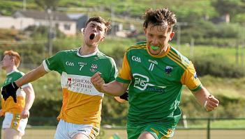 Naomh Columba take the points against Bundoran in Gaelic Park
