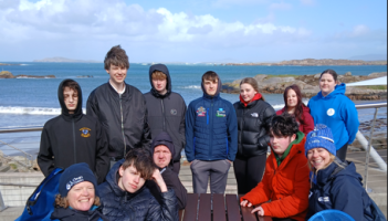Students from three schools join Clean Coasts Roadshow on Arranmore