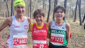Cross country silver for Kay Byrne and team bronze at European Masters