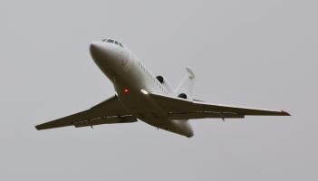 Luxury business aircraft spotted flying over Donegal skies