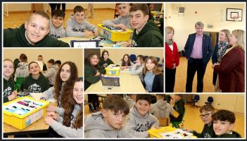 In Pictures: Children&rsquo;s Ombudsman visits inspirational Donegal school project