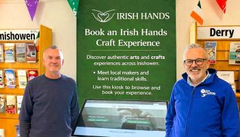 Discover the magic: New digital arts and crafts kiosk launches in Inishowen