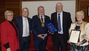 In pictures: Mayor's Reception for Charlie Grant after 45 years in Tidy Towns