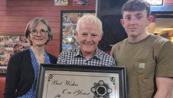 'Don't be a stranger' - An Garda Siochana wish Jim Connolly a happy retirment