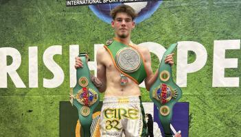 Grant lands third Irish kickboxing title to cement rising-star status