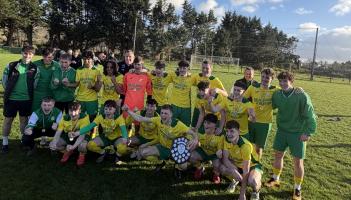 Martin the hero as Bonagee United win the Ulster Shield against Moville Celtic