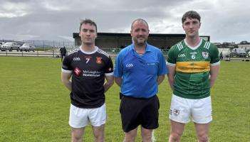 Paddy McElwee impresses as Na Dunaibh topple Carndonagh to go top of Division 2