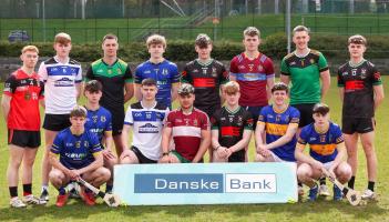 Dan Donnelly receives Ulster Schools Hurling All-Star