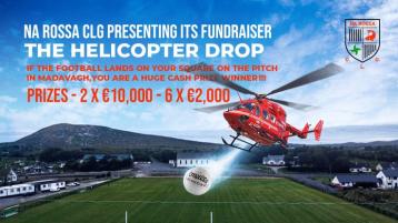 Great "Helicopter Drop" fundraising idea for GAA club takes off - aim is to raise &euro;100,000