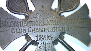 Rare Ballyshannon lawn tennis medal fetches over &pound;100 on eBay