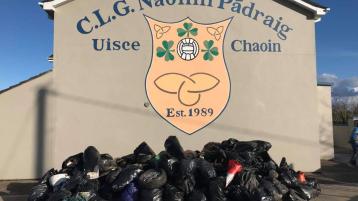 Massive effort to clean up Muff to Quigley's Point road.