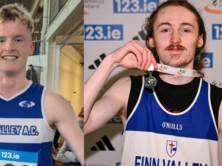 Double delight for Finn Valley AC as McBrearty and Slevin strike gold in Athlone