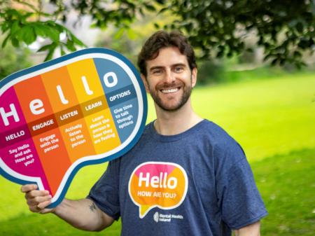 Donegal&rsquo;s Eric Roberts leads Mental Health Ireland campaign