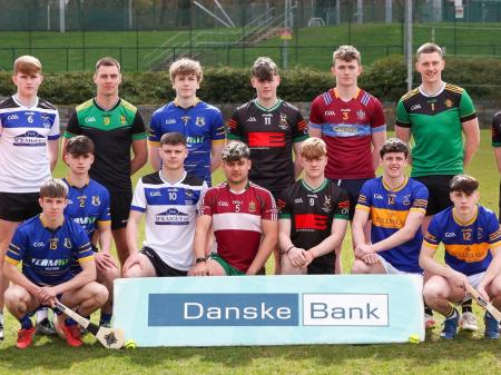 Dan Donnelly receives Ulster Schools Hurling All-Star