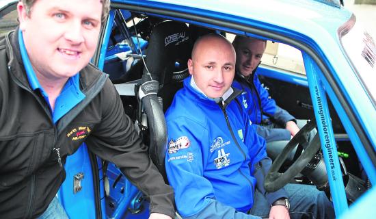 Donegal drivers Declan Boyle and Donagh Kelly facing a real test in Longford