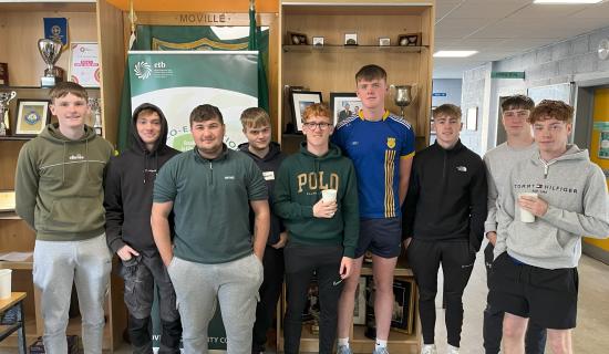 Caroline Doherty happy with how Moville students performed in the Leaving Cert