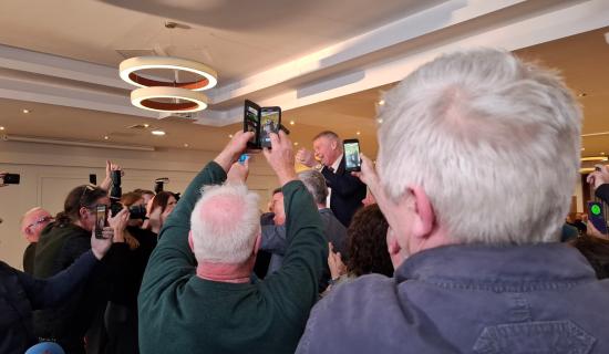 General Election: Watch - 'South Donegal has been very good to me' 