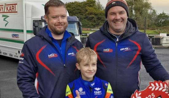 Jayden McElhinney finishes busy season second in Rotax Championship