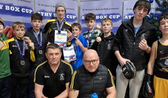 Keelan Kearney powers to gold as Donegal boxers medal at Athy Box Cup