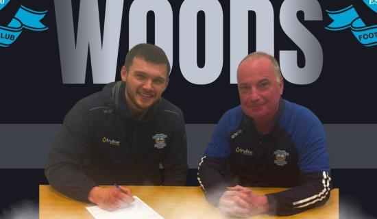 Dylan Woods signs professional terms with Strabane Athletic