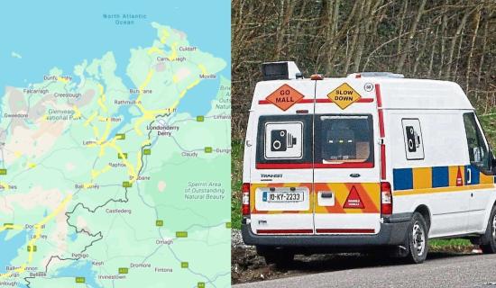 New Year, New Cameras: 26 new speed traps go live across Donegal on New Year's Day