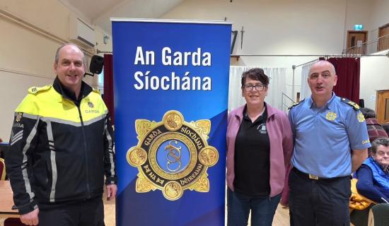 In pictures: Crime prevention workshop at Maghery Senior Social Club