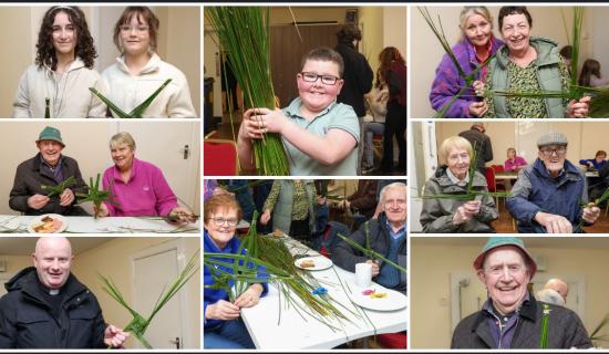In Pictures: Community gathers in St Brigid&rsquo;s Community Centre to make crosses