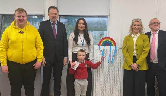 Clean air project brings health boost to two Inishowen Schools