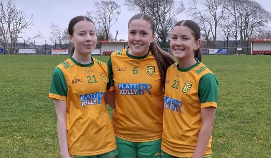 Donegal U16 ladies captains announced for the 2026 season