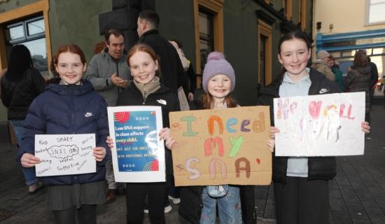 In pictures: Buncrana&rsquo;s voices heard at protest over &lsquo;uncertainty&rsquo;