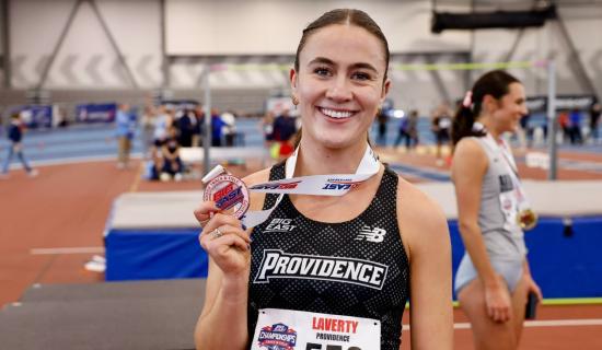 Cara Laverty takes bronze and Big East honours via new Donegal record