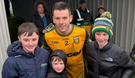 In pictures: Donegal fans brave the elements to see their team claw back Galway