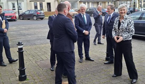 Catherine Connolly stresses &lsquo;ecological risks&rsquo; Donegal faces during visit to county