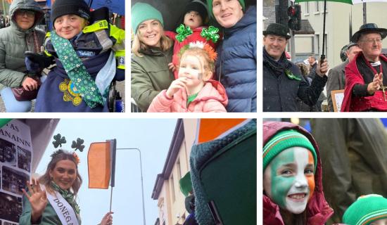 In pictures: Singing in the rain at the St Patrick's Day parade in Letterkenny