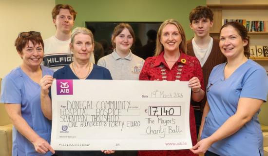 In Pictures: Donegal hospital garden to be created thanks to Mayor&rsquo;s charity Ball