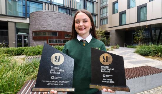 Donegal delight at Student Journalist of the Year awards in Dublin