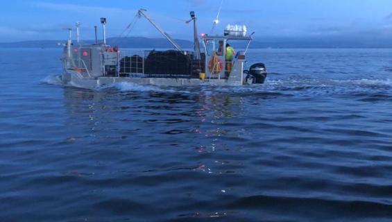 John Steele's vessel 'Seabound I' which was built in Greencastle, County Donegal.