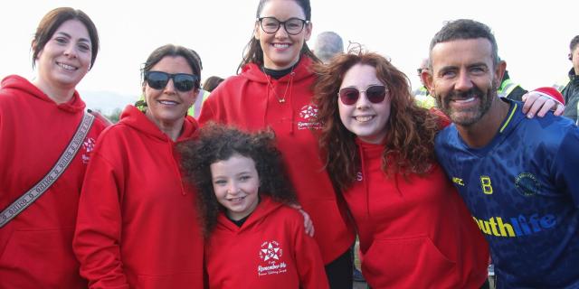 Hundreds gather for charity walk to remember victims of Buncrana Pier Tragedy