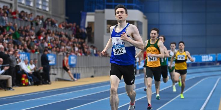 Mark English scorches to new Irish indoor 600m record in Dublin