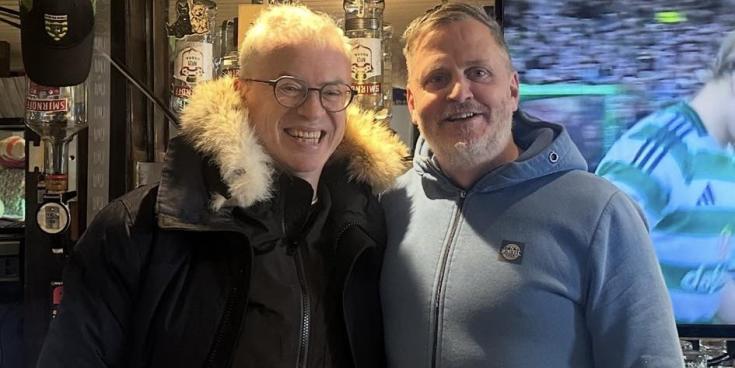 GAA television icon and All-Ireland winner visits Ballyshannon pub