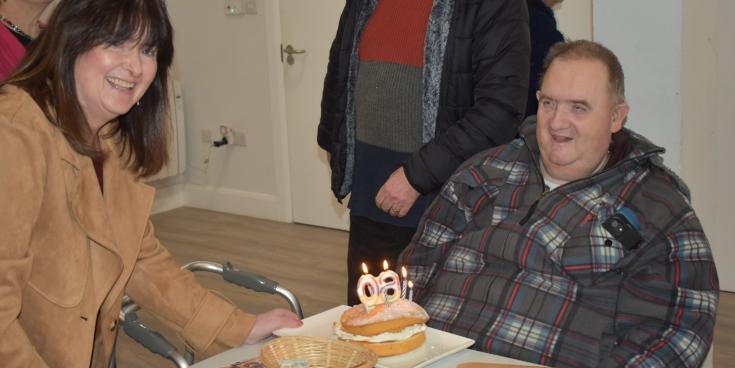 St Michael's GAA club help 'Trojan worker' Moses Alcorn celebrate 60th birthday